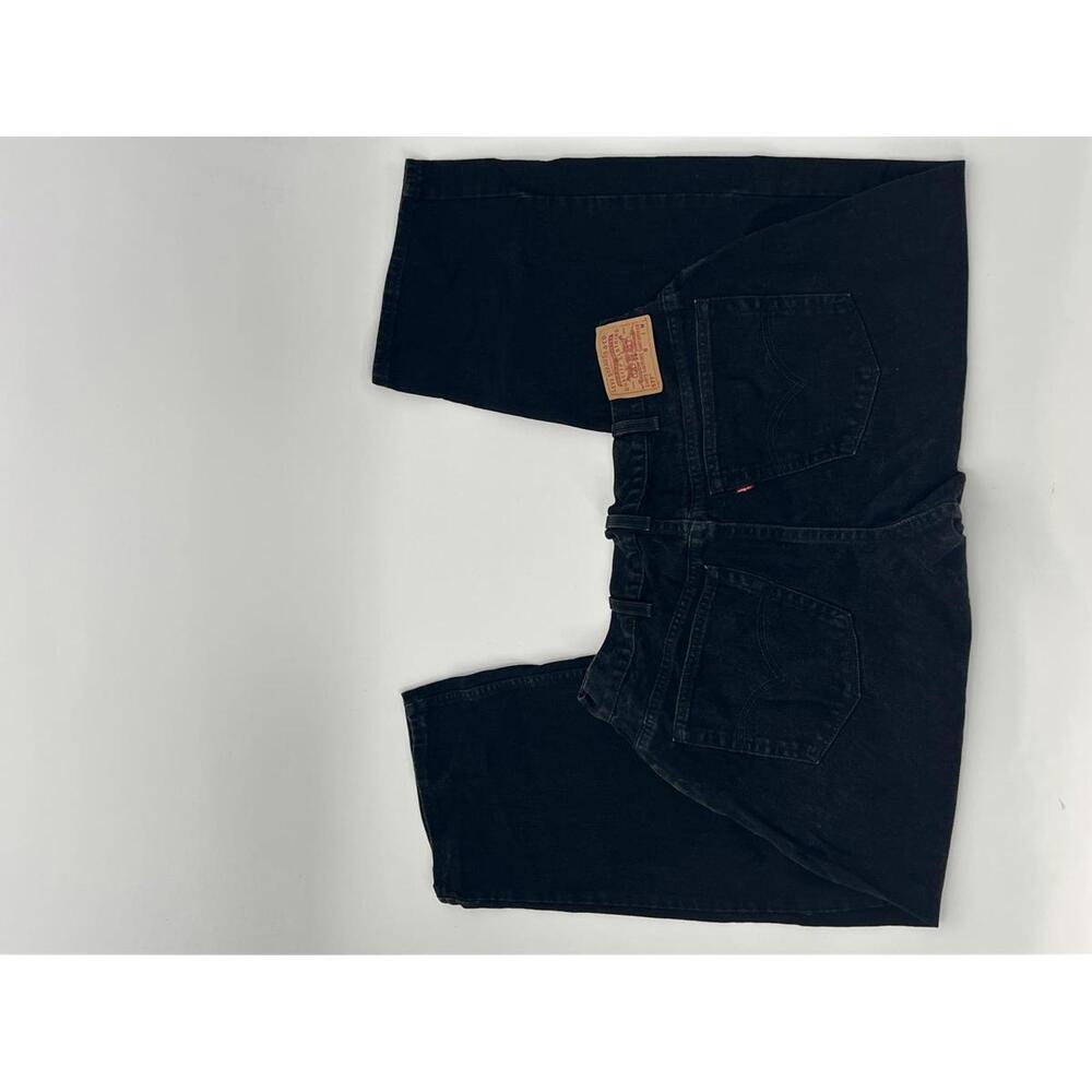 Levi's Black Denim Jeans Size 22W Vintage Classic Fit Durable Cotton